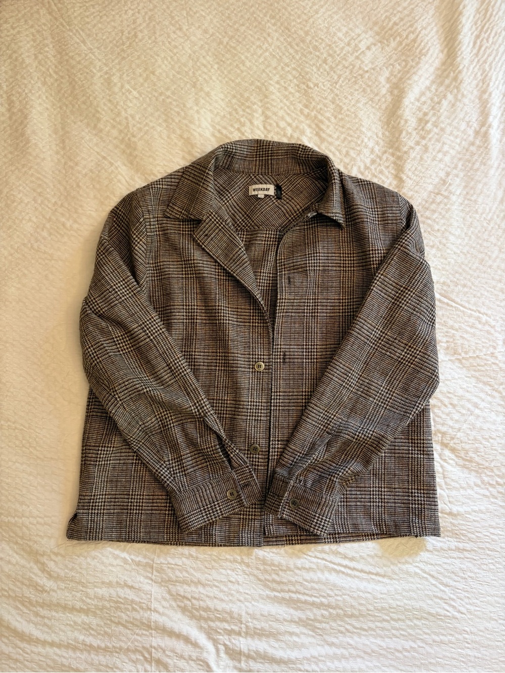 Weekday Light Wool Mixed Jacket Medium